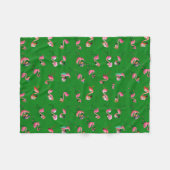 Flamingos Fleece Deken (Voorkant (Horizontaal))