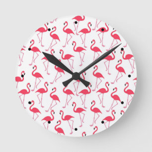 flamingos Flimingos Ronde Klok