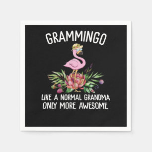Flamingos   Grammingo als een gewone oma Servet