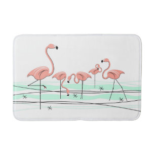 Flamingos Group badmat
