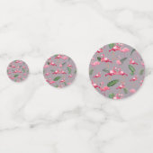 Flamingo's Hebben Van 6 Confetti (Achterkanten)