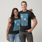 Flamingos in Camargue in Frankrijk T-shirt (Unisex)