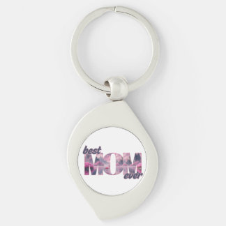 Flamingos in einer Traumwelt - best Mom ever Sleutelhanger
