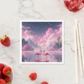 Flamingos in einer Traumwelt Servet (Insitu)