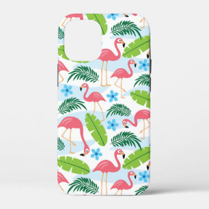 Flamingos in paradijs Hoesje-Mate iPhone Case