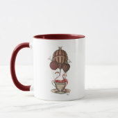 Flamingos in Teacup Mok (Links)