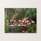 Flamingos Jig Saw Puzzle Legpuzzel (Horizontaal)
