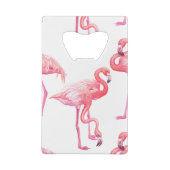 Flamingos Kredietkaart Flessenopener (Achterkant)