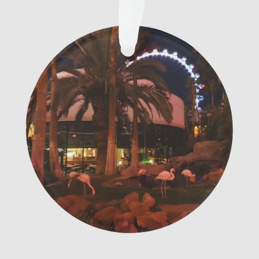 Flamingos, Las Vegas #3 Ornament (voorkant)