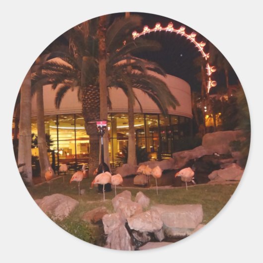 Flamingos, Las Vegas Stickers (Voorkant)