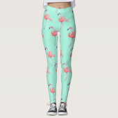 Flamingos Leggings (Voorkant)