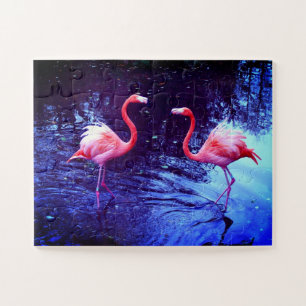 Flamingos Legpuzzel
