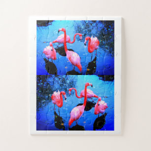 Flamingos Legpuzzel