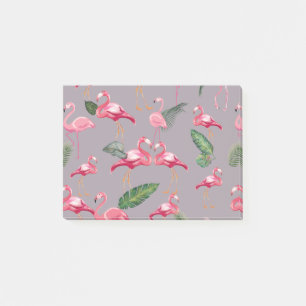 Flamingo's Liefdespatroon 6 Post-it® Notes