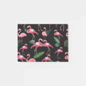 Flamingos Love Pattern 4 Post-it® Notes (Voorkant)