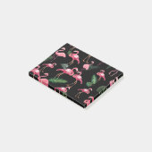 Flamingos Love Pattern 4 Post-it® Notes (Schuin)