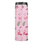 Flamingos Love Pattern 5 Thermosbeker (Achterkant)