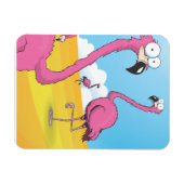 flamingos magneet (Horizontaal)