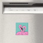 Flamingos Magnet Magneet (Insitu (Vaatwasser))