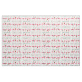 Flamingos Merry kerst Pattern Stof (Fat Quarter)