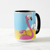 Flamingo's Mok (Voorkant rechts)