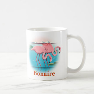 Flamingo's op het Caribische eiland Bonaire Koffiemok