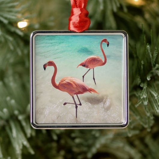 Flamingos Ornament (Boom)