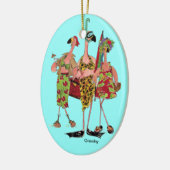 Flamingos Ornament (Links)