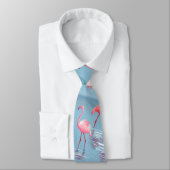 Flamingo's Patroon 1 Stropdas (Gebonden)