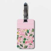 Flamingos Personnalized Bagagelabel (Achterkant verticaal)