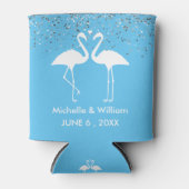 Flamingo's Persoonlijk Blikjeskoeler (Voorkant)