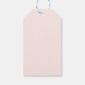 Flamingos Pink gift labels Cadeaulabel (Achterkant)