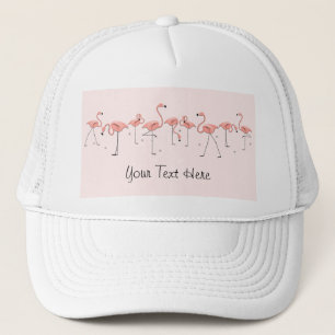 Flamingos Pink groep 'Tekst' trucker Pet