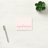 Flamingos Pink Line Post-it® Notes (Kantoor)