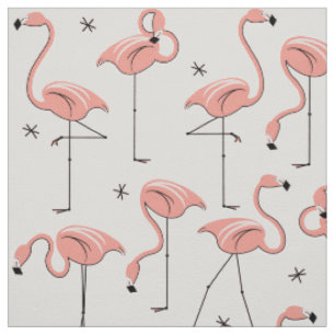 Flamingos Pink Stof