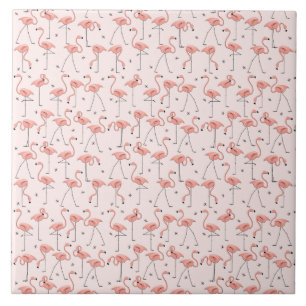 Flamingos Pink tegel Tegeltje