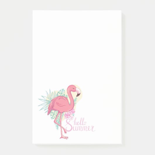 Flamingos Post-it® Notes (Voorkant)