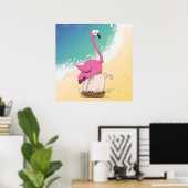 Flamingo's Poster (Thuiskantoor)