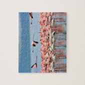 Flamingos Puzzle Legpuzzel (Verticaal)