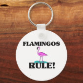 FLAMINGOS-regel! Sleutelhanger (Voorkant)