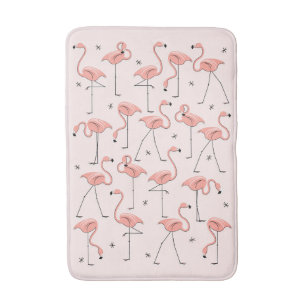 Flamingo's Roze badmat