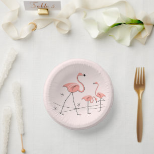 Flamingo's Roze Trio 2 Papieren Kommen