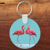 Flamingos Sleutelhanger (Voorkant)