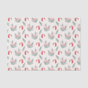 Flamingo's & Strandballen (Ontwerp 65 Roze Serie) Tissuepapier