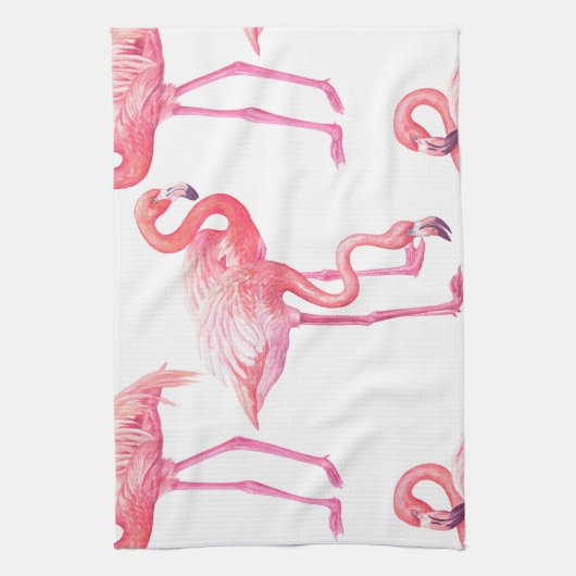 Flamingos Theedoek (Verticaal)