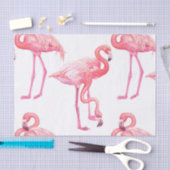 Flamingos Tissuepapier (Craft)