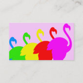 Flamingos Visitekaartje (Achterkant)