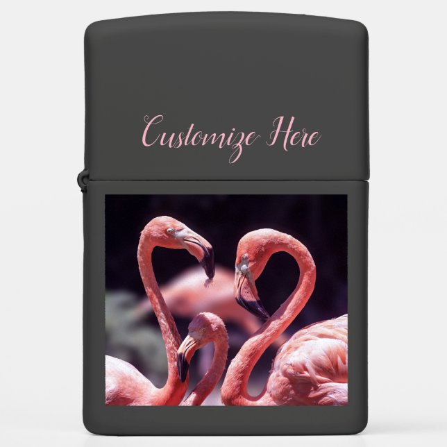 Flamingos Zippo Lighter (Voorkant)
