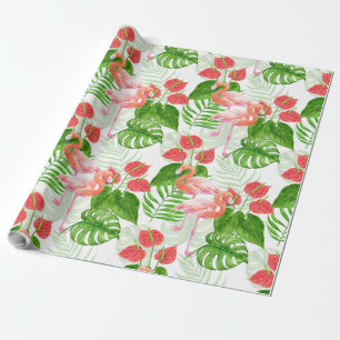Flamingtuin Cadeaupapier