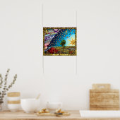 Flammarion Dome Poster (Keuken)